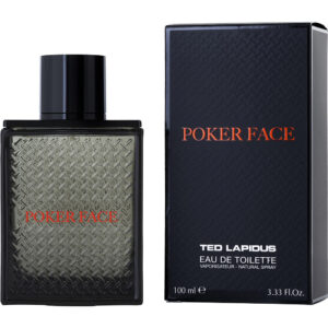 Ted Lapidus Poker Face Eau de Toilette for Men – 3.4 oz