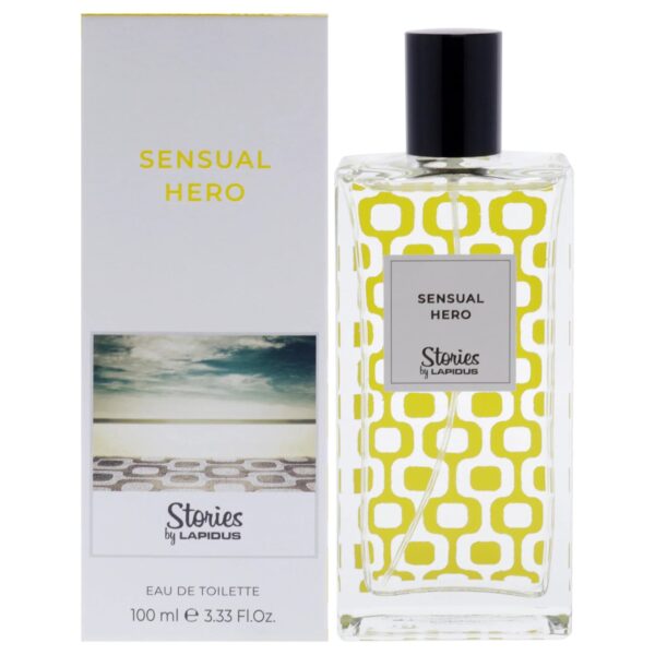 Ted Lapidus Sensual Hero Eau de Toilette for Men – 3.33 oz