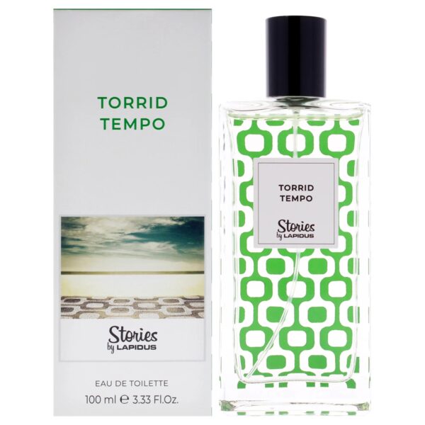 Ted Lapidus Torrid Tempo Eau de Toilette for Men – 3.33 oz