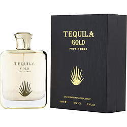 Tequila Gold by Tequila Parfums EAU DE PARFUM SPRAY 3.3 OZ