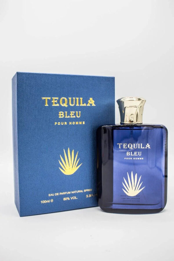 Tequila Parfums Tequila Bleu Eau de Parfum for Men – 3.3 oz