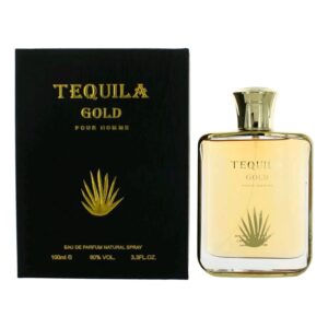 Tequila Parfums Tequila Gold Eau de Parfum for Men – 3.4 oz