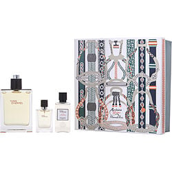 Terre D'Hermes EDT Spray & Aftershave Balm Gift Set for Men