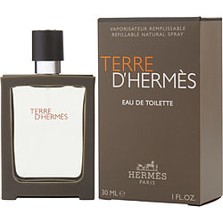Terre D'Hermes EDT Spray Refillable 1 oz for Men