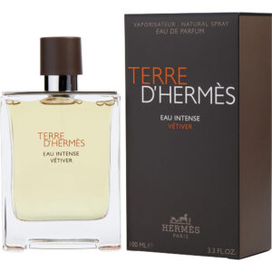 Terre D'hermes Eau Intense Vetiver Eau de Parfum for Men – 3.3 oz