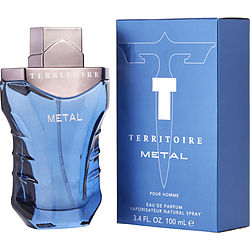 Territoire Metal by YZY PERFUME EAU DE PARFUM SPRAY 3.4 OZ for MEN