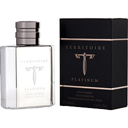 Territoire Platinum by YZY PERFUME EAU DE PARFUM SPRAY 3.4 OZ