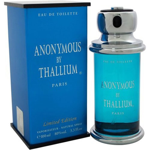 Thallium Anonymous Cologne for Men – Eau de Toilette Spray 3.3 oz