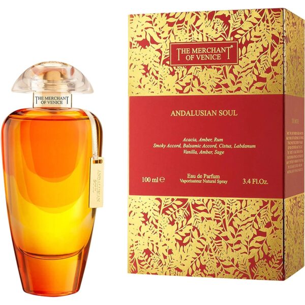 The Merchant of Venice Andalusian Soul Eau de Parfum for Unisex – 3.4 oz