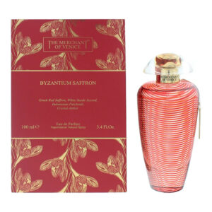 The Merchant of Venice Byzantium Saffron Eau de Parfum for Unisex – 3.4 oz