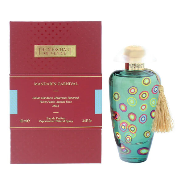 The Merchant of Venice Mandarin Carnival Eau de Parfum for Women – 3.4 oz