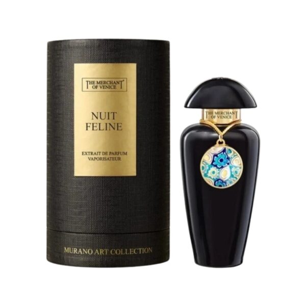 The Merchant of Venice Nuit Feline Murano Art Collection Extrait de Parfum for Unisex – 1 oz