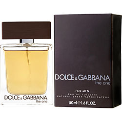 The One by Dolce & Gabbana EDT Spray 1.7 oz for Men
