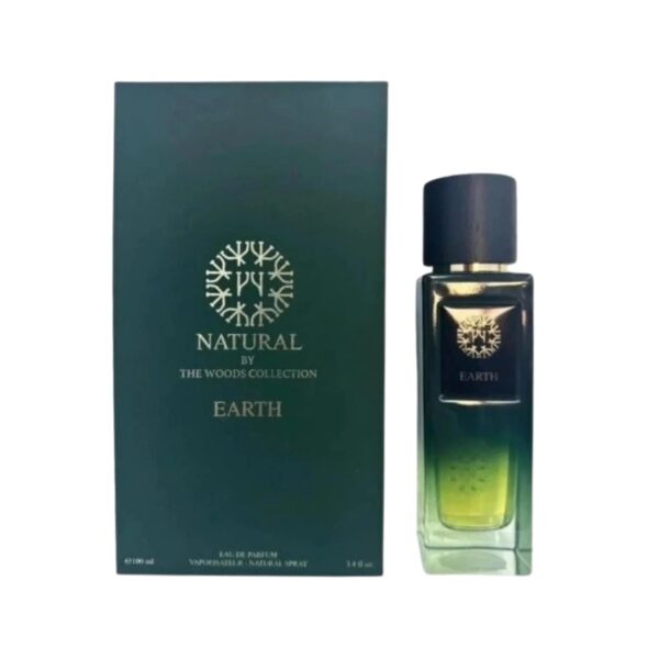 The Woods Collection Earth Natural Eau de Parfum for Unisex – 3.4 oz