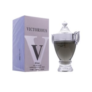 Tiverton Victorious Silver Eau de Parfum for Men – 3.4 oz