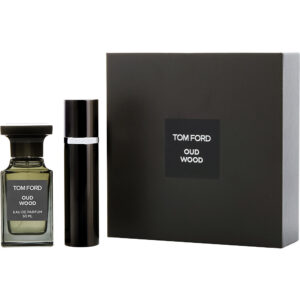 Tom Ford Oud Wood EAU DE PARFUM SPRAY 1.7 OZ & 0.33 OZ Men's Set