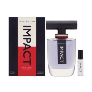 Tommy Hilfiger Impact EDT Spray Duo for Men - 3.4 oz & 0.14 oz