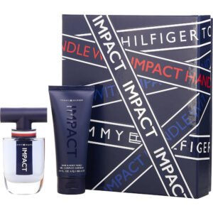 Tommy Hilfiger Impact EDT Spray & Hair Body Wash Set for Men