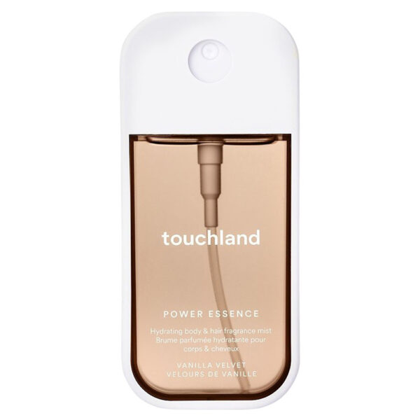 Touchland Vanilla Velvet Power Essence Hydrating Body And Hair Mist for Women