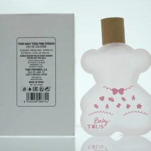 Tous Baby Pink Friends for Kids Eau de Cologne for Unisex – 3.4 oz