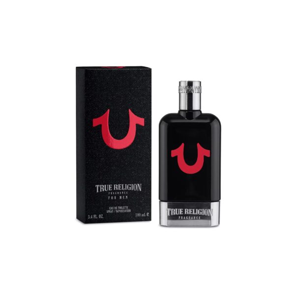 True Religion Black Eau de Toilette for Men – 3.4 oz