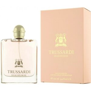 Trussardi Delicate Rose Eau de Toilette for Women – 3.4 oz