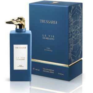 Trussardi Le Vie Di Milano Alba Sui Navigli Eau de Parfum for Unisex – 3.4 oz