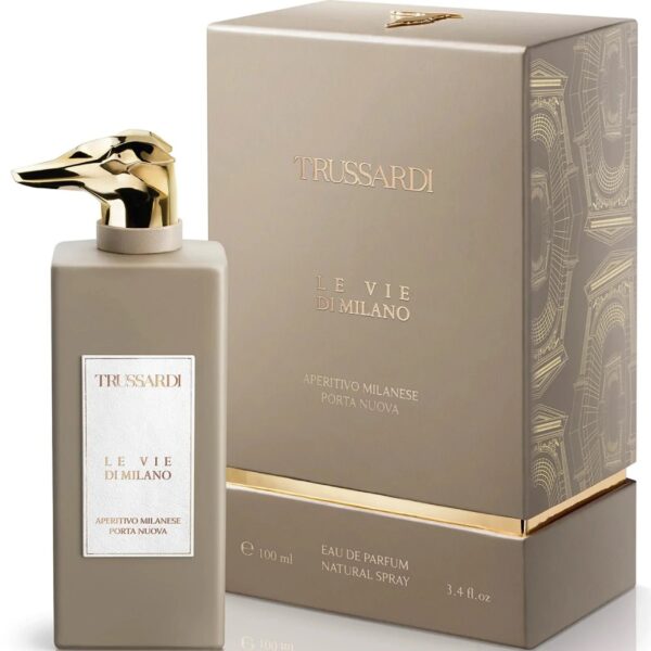 Trussardi Le Vie Di Milano Aperitivo Milanese Porta Nuova Eau de Parfum for Unisex – 3.4 oz