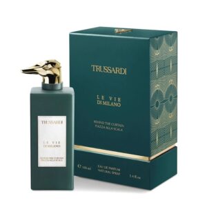 Trussardi Le Vie Di Milano Behind The Curtain Piazza Alla Scala Eau de Parfum for Unisex – 3.4 oz
