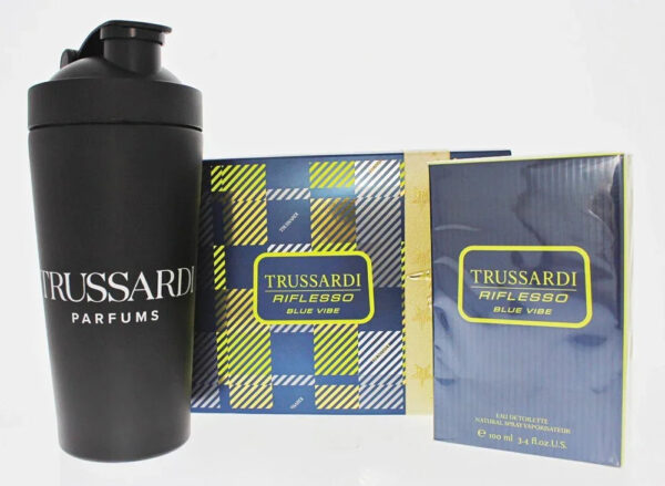 Trussardi Riflesso Blue Vibe 2 piece v2 Eau de Toilette for Men – 2 piece gift set - v2