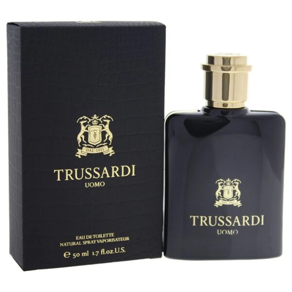 Trussardi Uomo Eau de Toilette for Men – 1.7 oz
