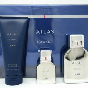 TUMI Atlas Eau de Parfum for Men, 3 Piece Gift Set