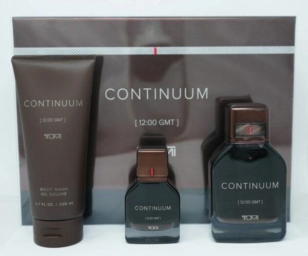 TUMI Continuum Eau de Parfum for Men, 3 Piece Gift Set