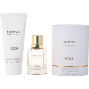 Tumi Signature by Tumi EXTRAIT DE PARFUM SPRAY 2 OZ & BODY MILK 6.8 OZ