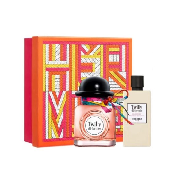 Twilly D'Hermes by Hermes Eau de Parfum Spray & Body Lotion Set