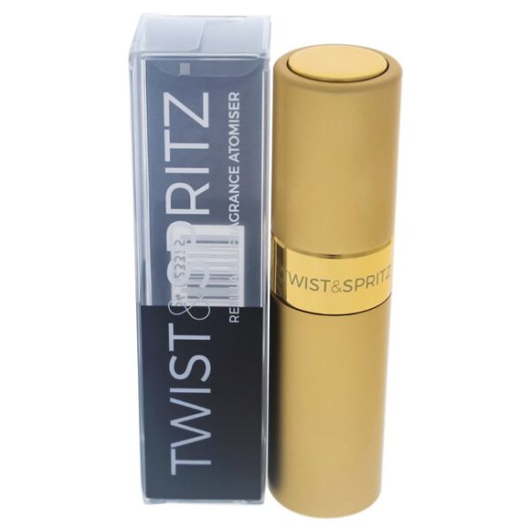 Twist And Spritz Atomiser Gold for Unisex