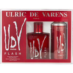 Udv Flash by Ulric de Varens EDT & Deodorant Set for Men
