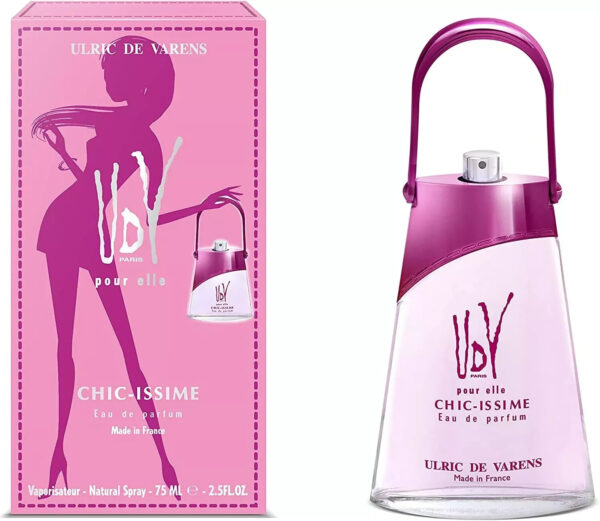 Ulric De Varens Chic Issime Eau de Parfum for Women – 2.5 oz