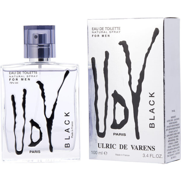 Ulric de Varens Udv Black Eau de Toilette for Men – 3.4 oz