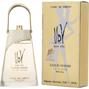 Ulric de Varens Udv Gold Issime Eau de Parfum for Women – 2.5 oz