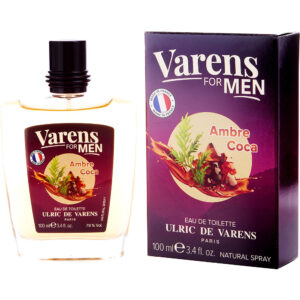 Ulric de Varens Varens Ambre Coca Eau de Toilette for Men – 3.4 oz