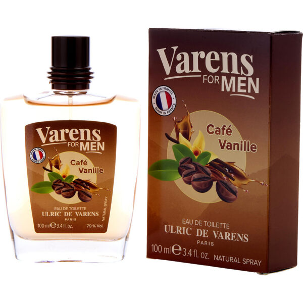 Ulric de Varens Varens Cafe Vanille Eau de Toilette for Men – 3.4 oz