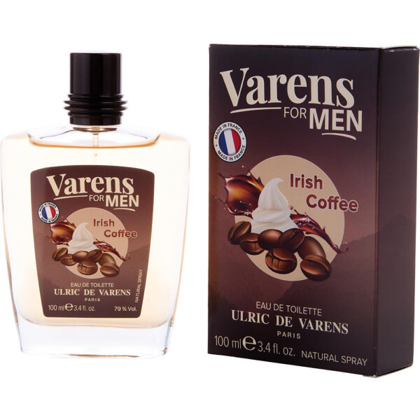 Ulric de Varens Varens Irish Coffee Eau de Toilette for Men – 3.4 oz