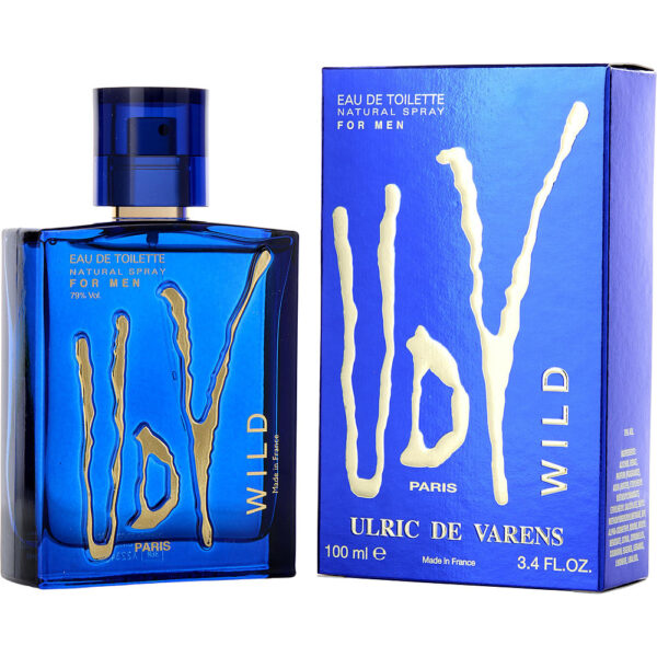 Ulric De Varens Wild Eau de Toilette for Men – 3.4 oz