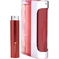 Ultrared by Paco Rabanne EDT Spray 0.27 oz Travel Size for Men