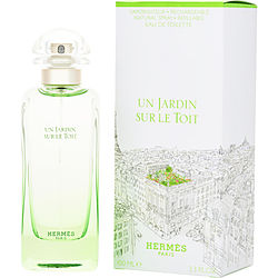 Un Jardin Sur Le Toit by Hermes EDT REFILLABLE SPRAY 3.3 OZ