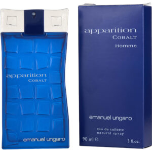 Ungaro Apparition Cobalt Eau de Toilette for Men – 3 oz