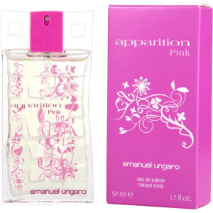 Emanuel Ungaro Apparition Pink Eau de Toilette for Women – 1.7 oz