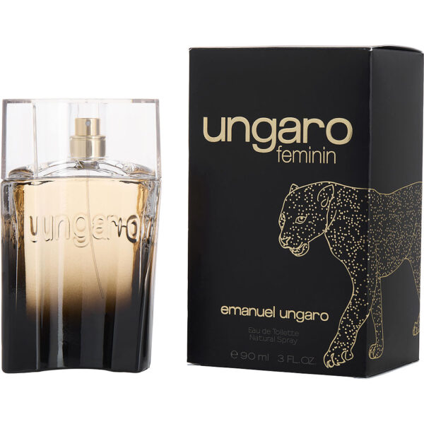 Ungaro Feminin Eau de Toilette for Women – 3 oz