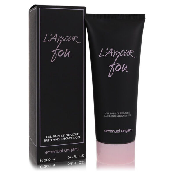Ungaro L'Amour Fou Bath and Shower Gel for Women – 6.8 oz
